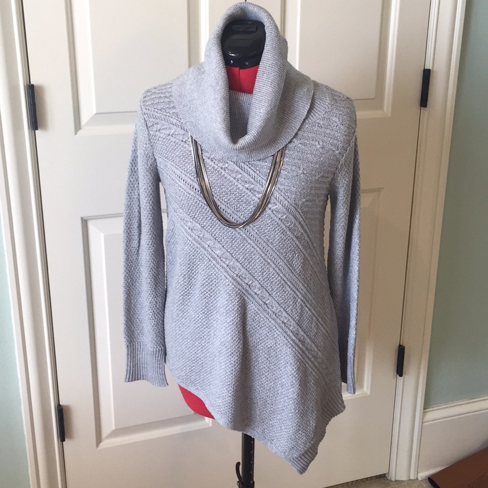 Vera Wang Asymmetrical Sweater